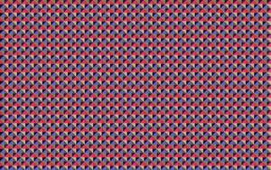 Rød sømløs mønster