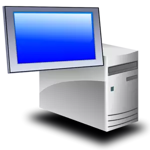 Terminalserveren ikonet vektor image