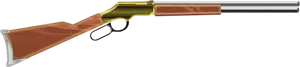 Vector image of shotgun template