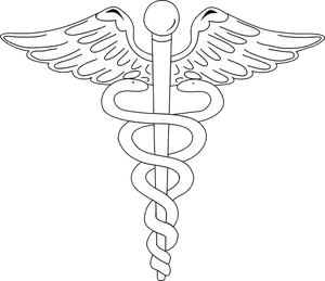 Symbole vecteur médical