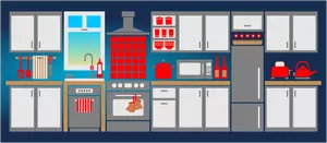 Simple kitchen image
