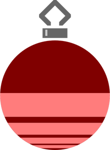Roze bal illustratie