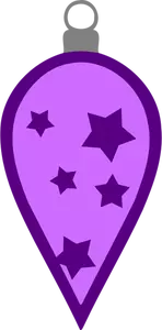 Yksinkertainen violetti pallo