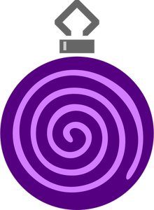 Einfache violett buble