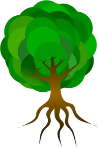 Ilustración de vector de árbol