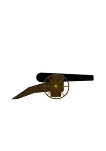 Пушка векторное изображение