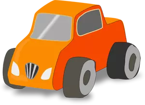 Sederhana mainan mobil truk vektor gambar