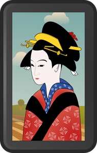 Geisha portrait