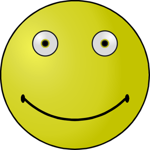 Outlined smiley