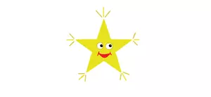 Smiling star