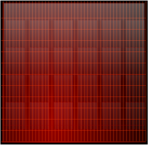 Persegi panel surya vektor ilustrasi