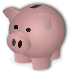 Piggy bank illustratie