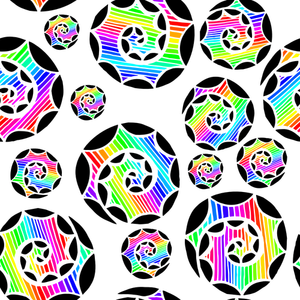 Spirals in color