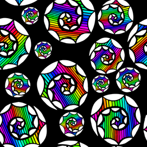 Fundal de spirală în culori