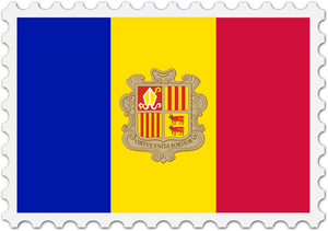 Imagine de drapelul Andorrei