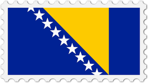 Bosniska och Herzegovinaregionen flagga
