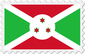 Ştampila de pavilion Burundi