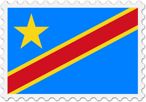 República Democrática de la bandera de Congo