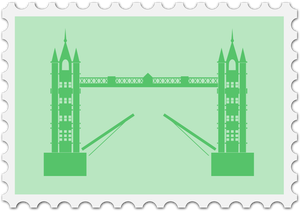 English stamp image