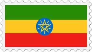 Wizerunek flagi Etiopii