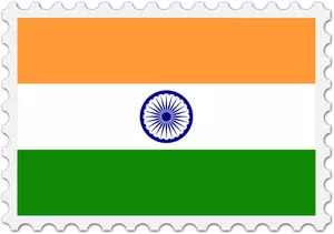 India flag stamp