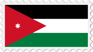 Jordan bayrak damgası