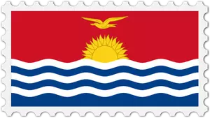 Cap bendera Kiribati