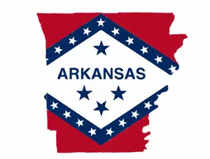 Arkansas stat flagg