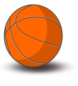 Basketbal vector tekening