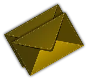 Envelop (Stiched) vector image