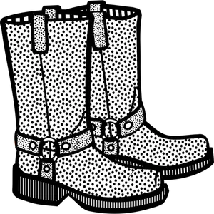 Image of spotty boots