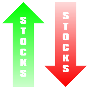 Stock trends vector graphics