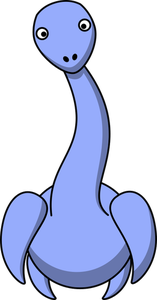 Cartoon plesiosaur
