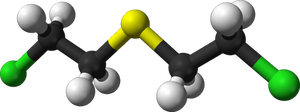 Molécula de agente de guerra química