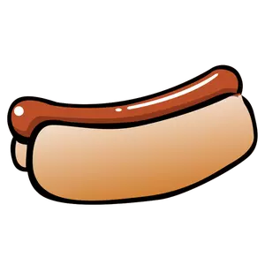 Hot dog vector afbeelding