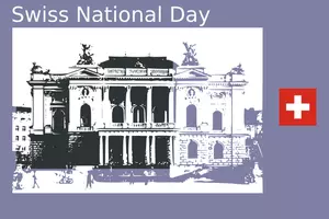 Ícone do dia nacional da Suíça