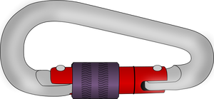 Vektor Clip Art-Bild der Karabiner