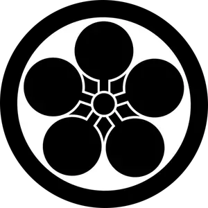 Disegno vettoriale di emblema Tenrikyo