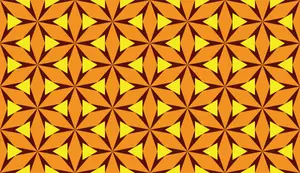 Fondo de mosaico naranja