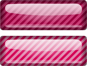 Två avskalade rosa rutor vektor ritning
