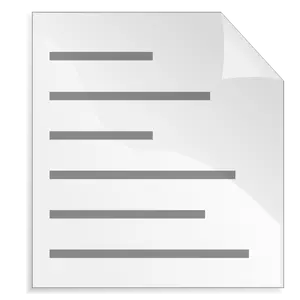 Text Seite Symbol Vektor-ClipArt