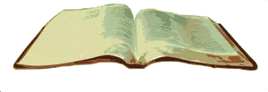Åpen religiøse bok vector illustrasjon