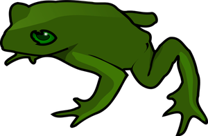 Art vectoriel grenouille