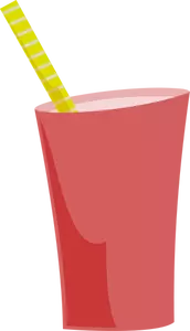 Milk shake vector image
