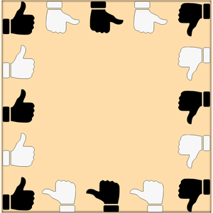 Thumbs-Up frame