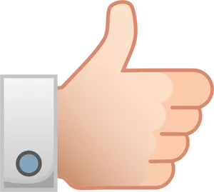 Thumbs up image vectorielle