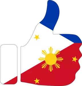 Thumbs up voor de Filippijnen