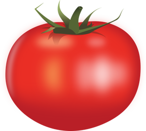Mehukas tomaatti