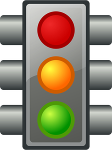 Traffic light vector graphics