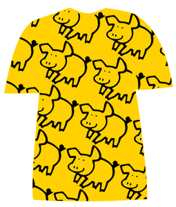 Porco-padrão t-shirt
